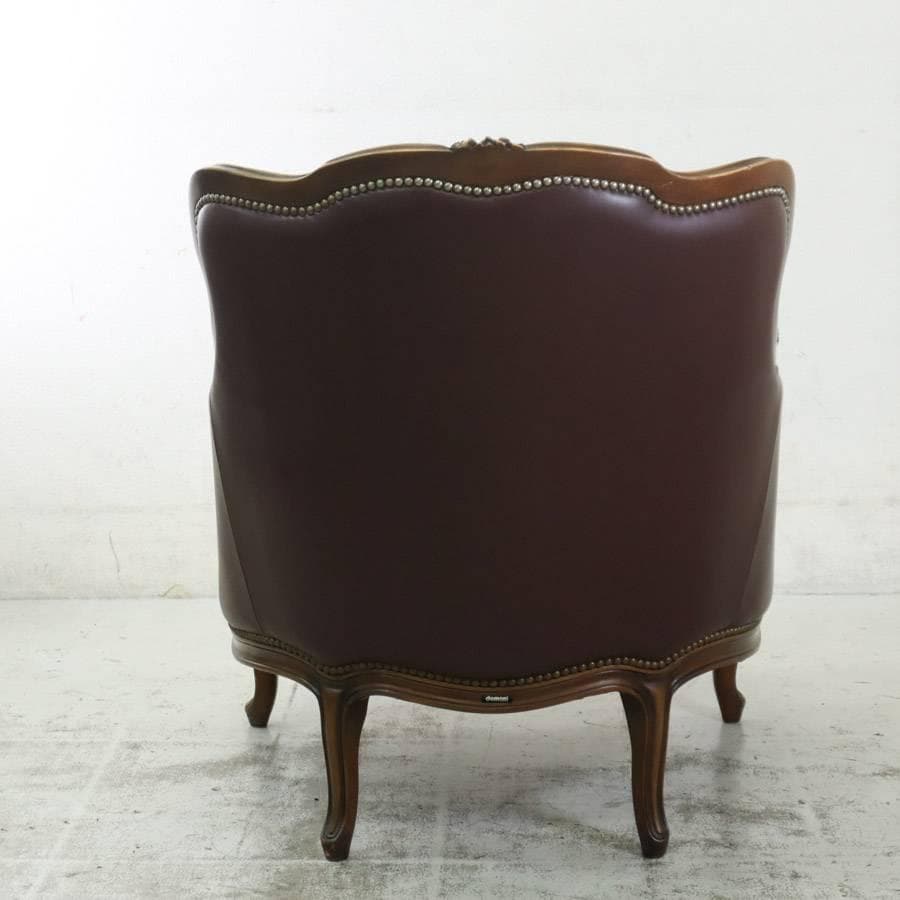 4点同時購入 にゃんコロ様 カリモク最高峰ドマーニ ルイ15世 1人掛けソファ