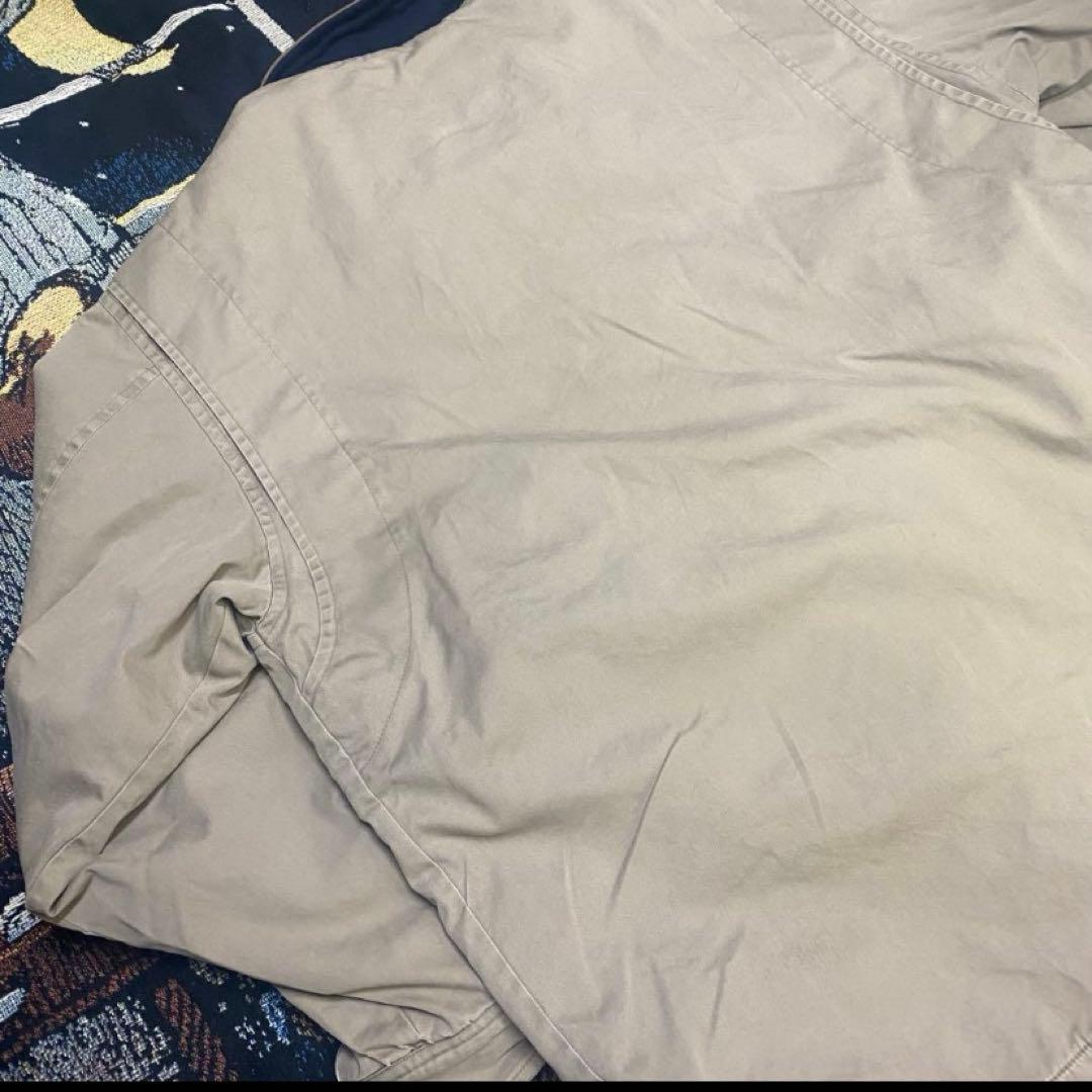 L.L.Bean エルエルビーンハンティングジャケ ット襟レザー中綿ジャケット