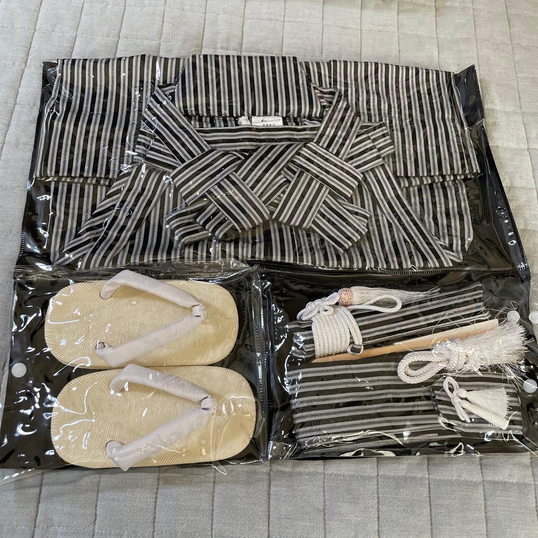 美品　七五三 袴セット　3歳　黒無地　95cm〜　日本製