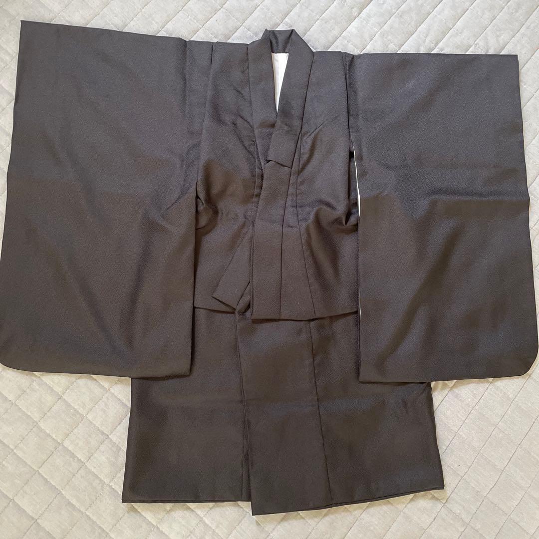 美品　七五三 袴セット　3歳　黒無地　95cm〜　日本製