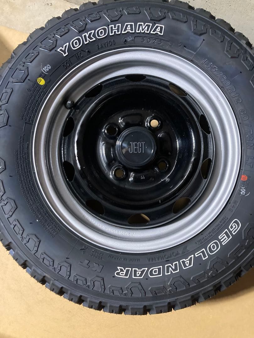 専用145/80r12 送料込み ホワイトレター ゴツゴツ デイトナ