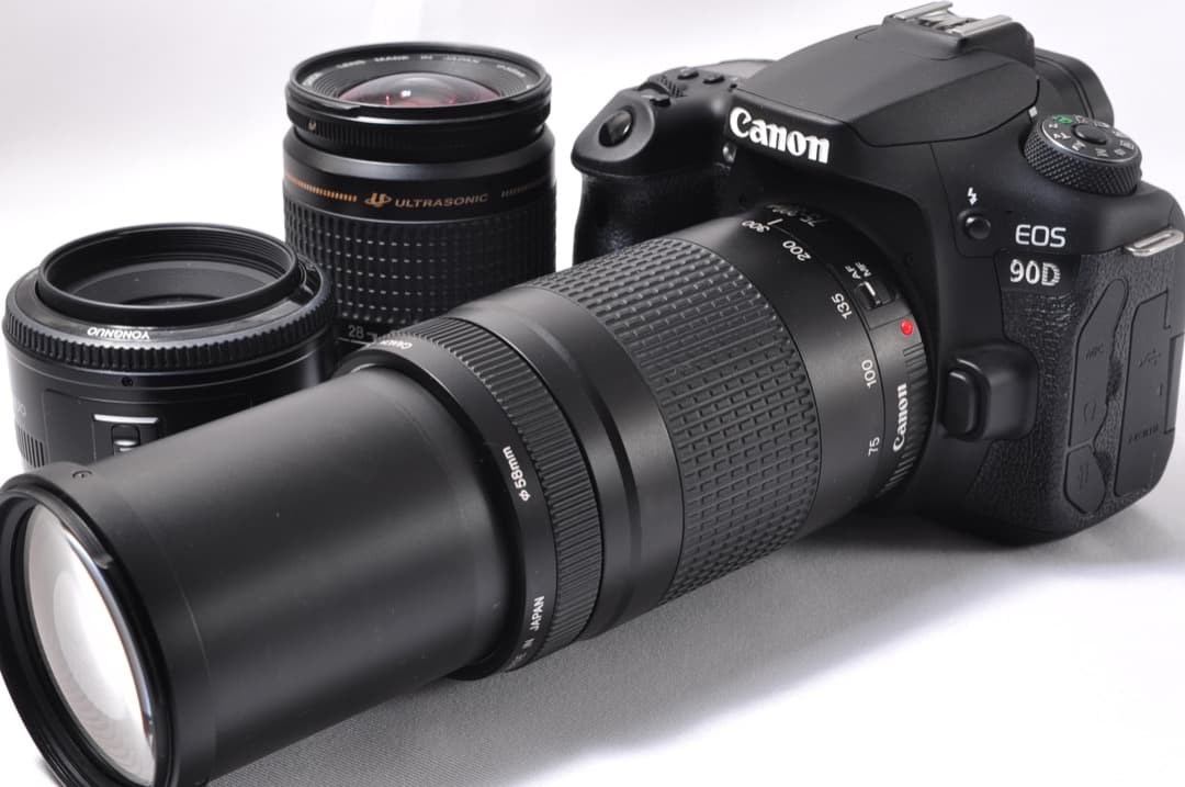 ❤️極美品❤️Canon EOS 90D 単焦点&標準&超望遠トリプルレンズセット