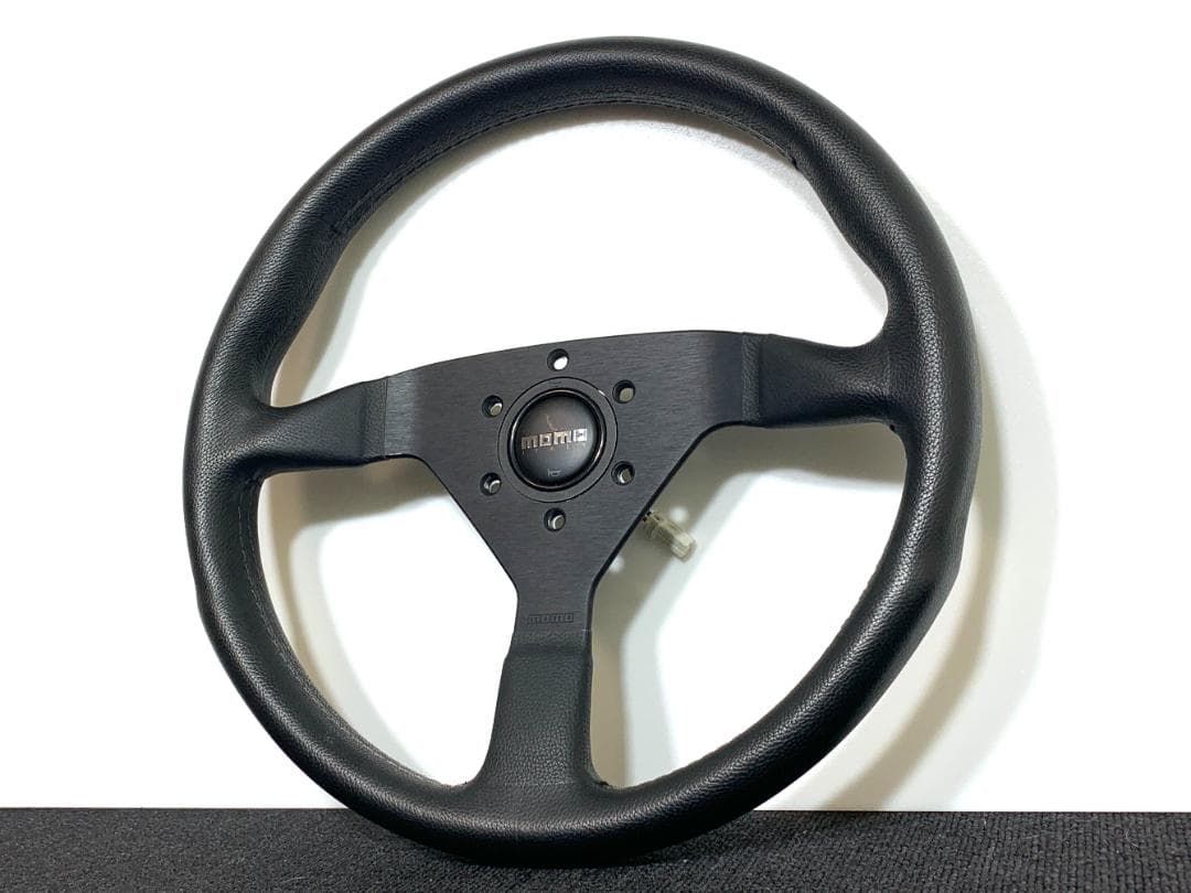 モモ モンテカルロ 美品 ステアリング 35Φ ホーンボタン付 希少 14年製