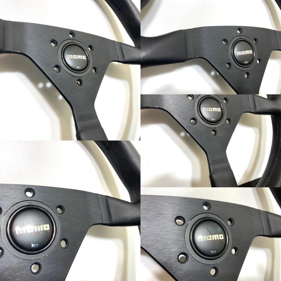 モモ モンテカルロ 美品 ステアリング 35Φ ホーンボタン付 希少 14年製