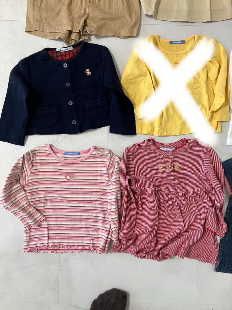 ファミリア Familiar 女の子もの 80 90 100 まとめ売り