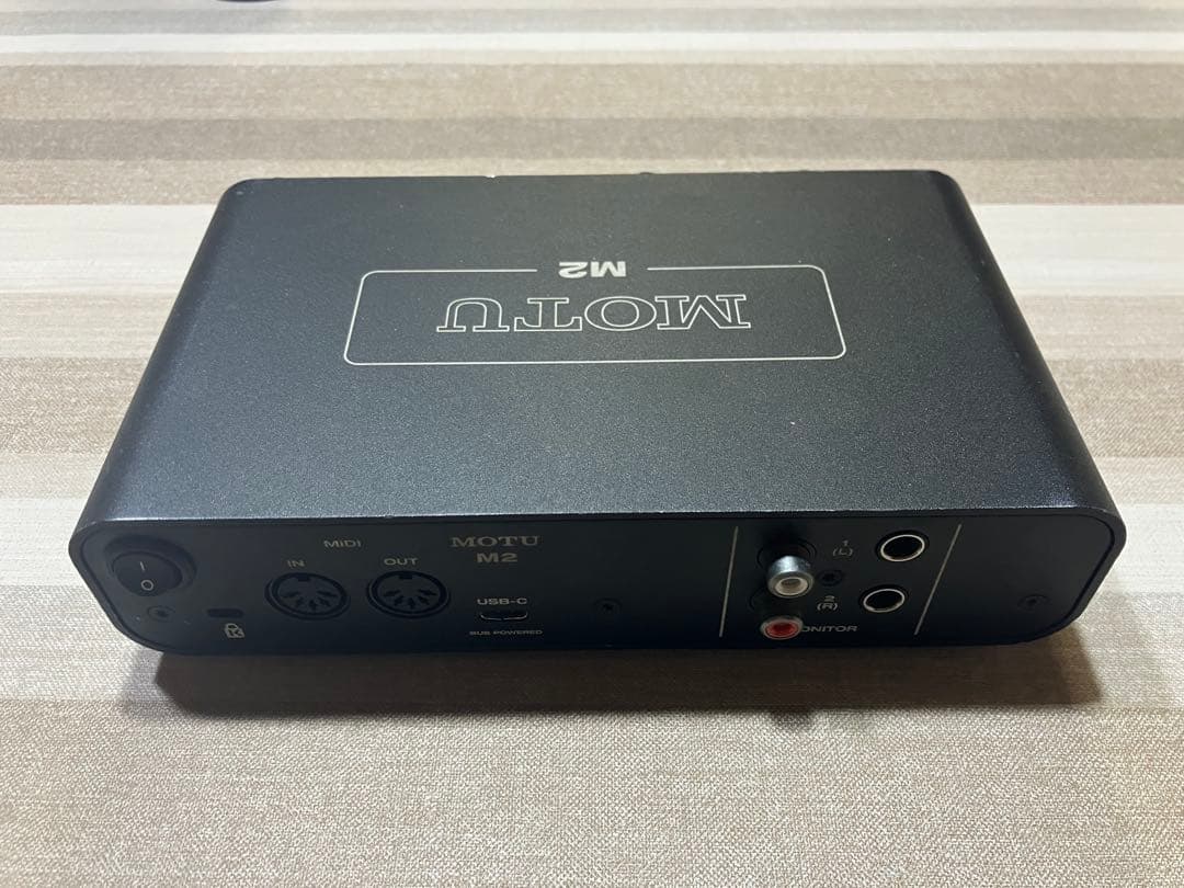 MOTU M2 オーディオインターフェイス【ジャンク品】