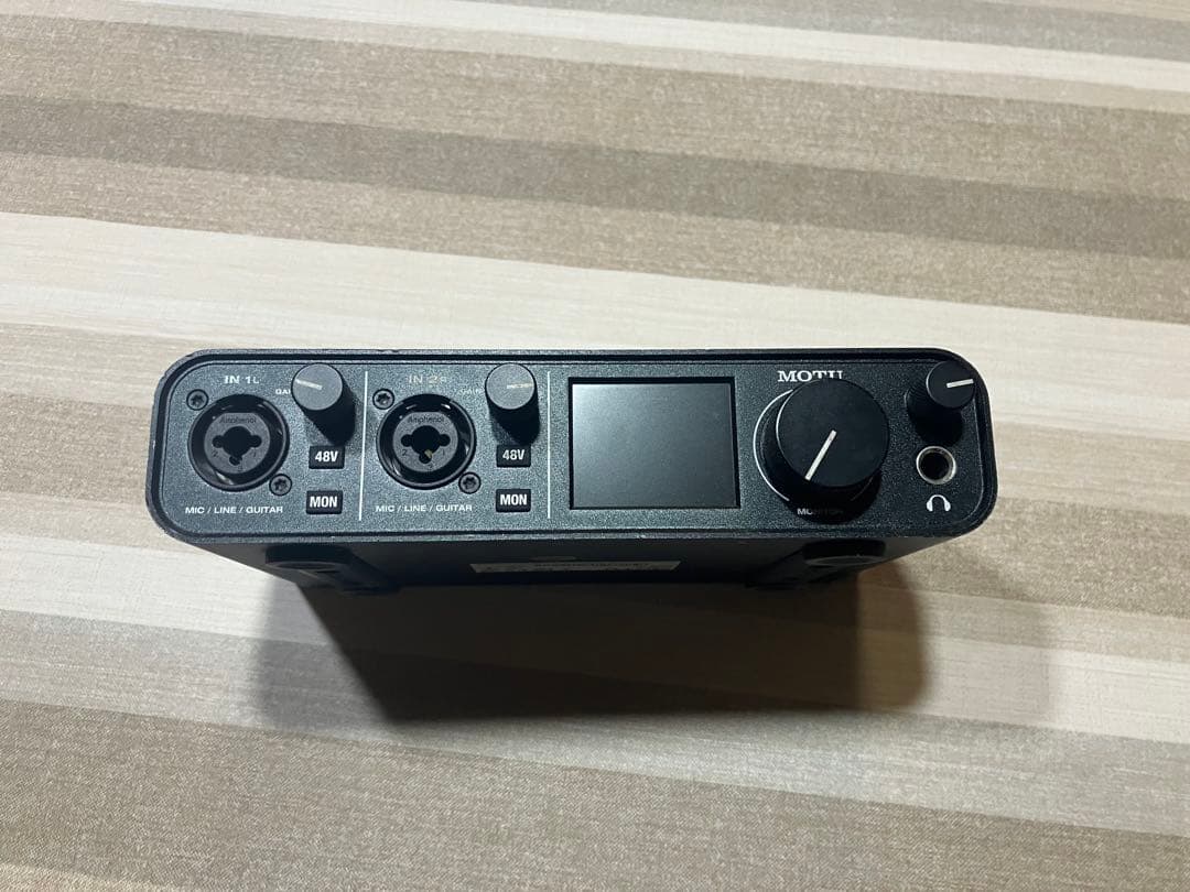 MOTU M2 オーディオインターフェイス【ジャンク品】