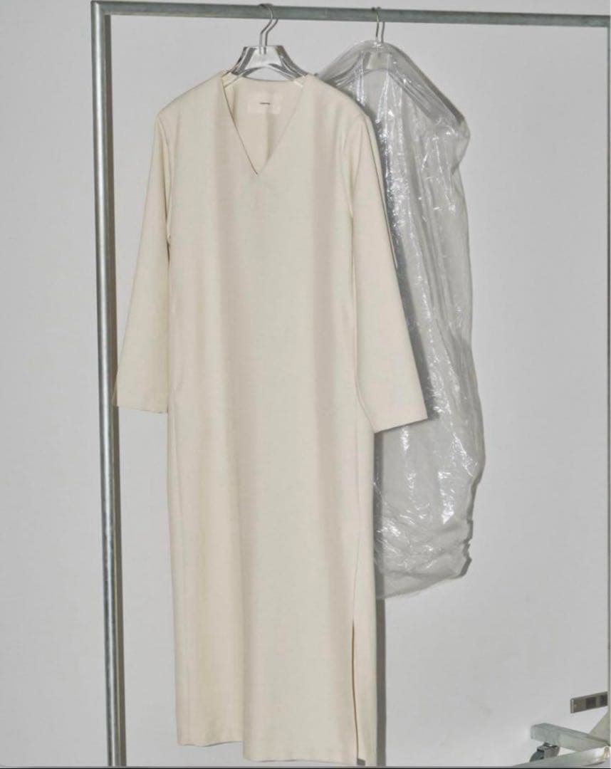 todayful Vneck Slit Dress ワンピース