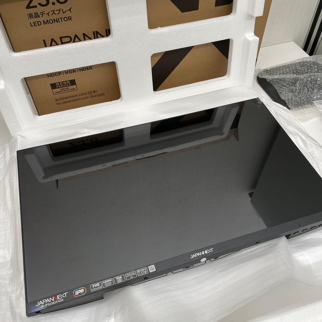 【未使用】JAPANNEXT 23.8型 フルHD HDR10 75Hz
