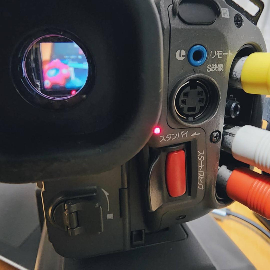 【動作確認済】SONY 高画質 Hi8 8ミリ ビデオカメラ CCD-TR1