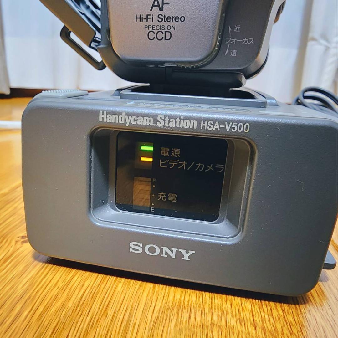 【動作確認済】SONY 高画質 Hi8 8ミリ ビデオカメラ CCD-TR1