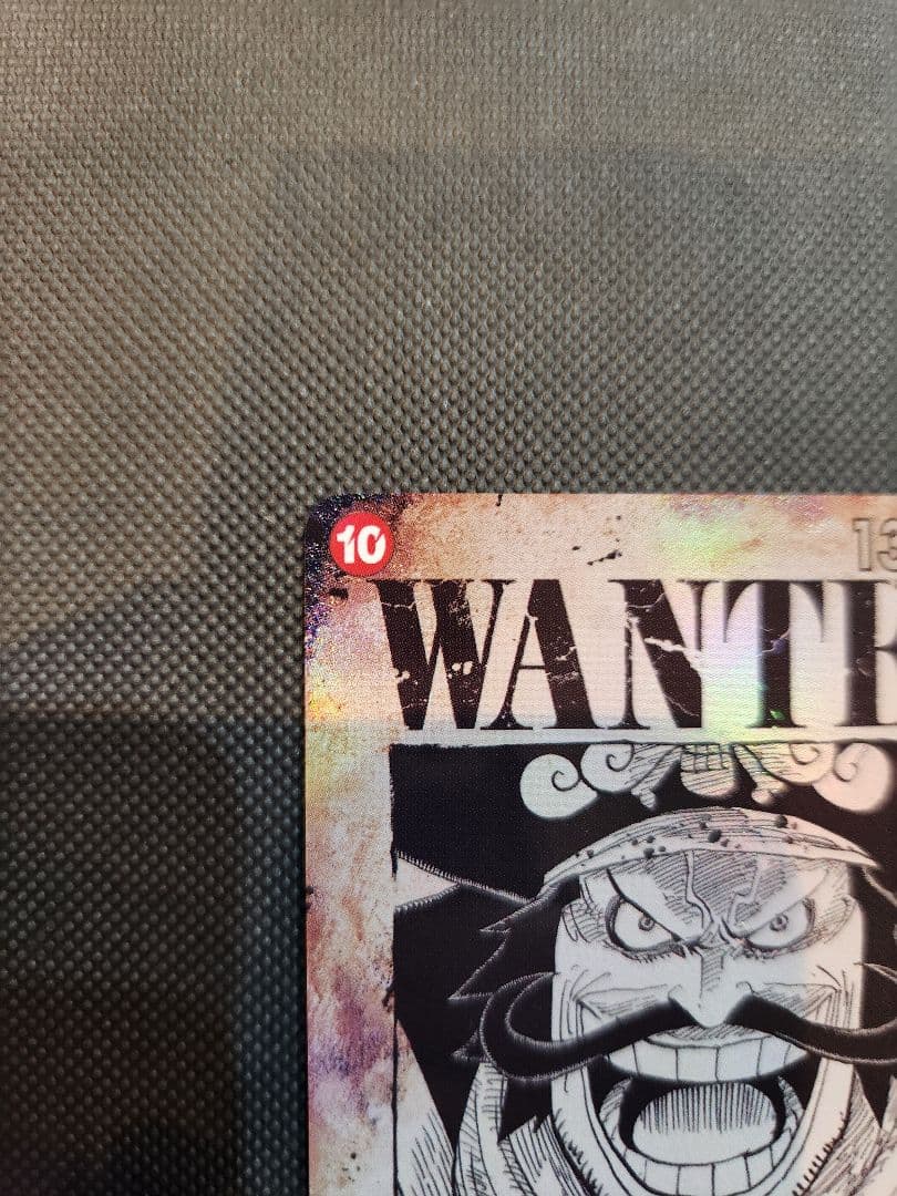 ONE PIECE ゴール・D・ロジャー WANTEDカード 手配書