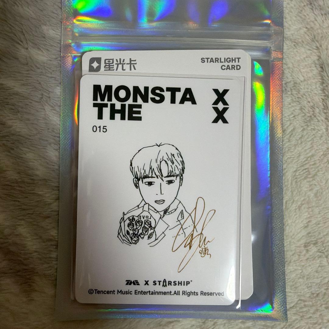 MONSTAX ミニョク minhyuk starlight 五星　トレカ