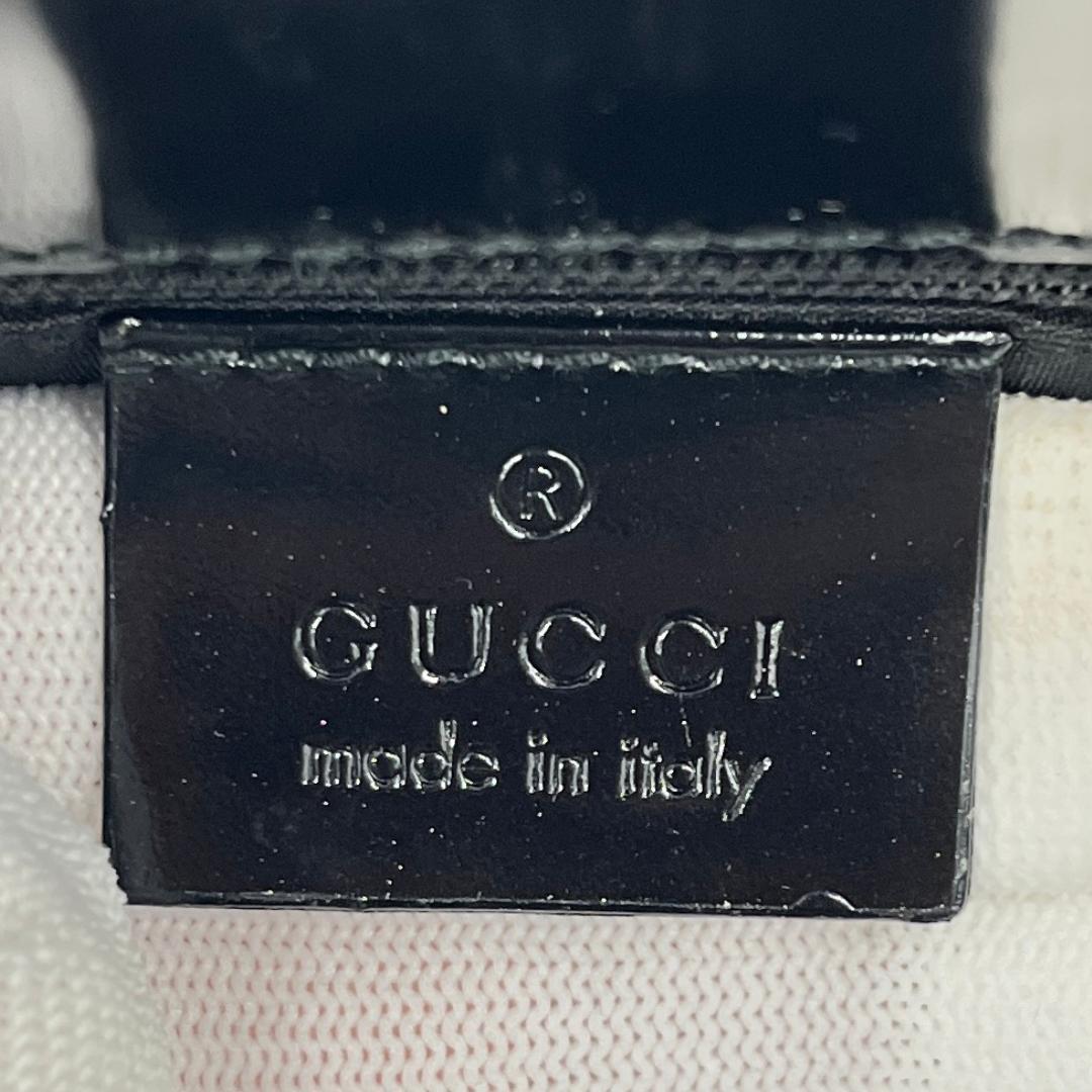 GUCCI グッチ パテントレザー トートバッグ エナメル
