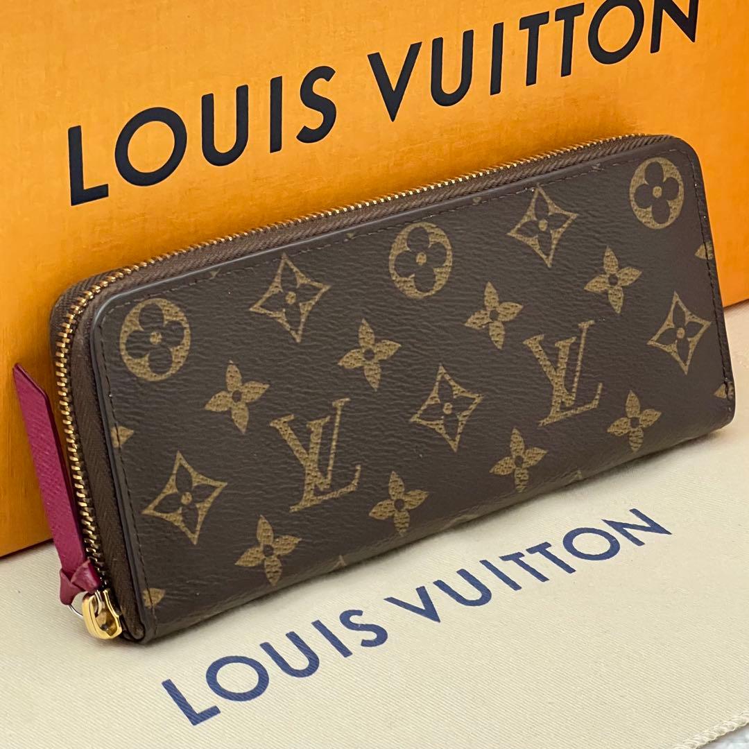 ★極美品★　ルイヴィトン　モノグラム　ポルトフォイユ　クレマンス　フューシャ