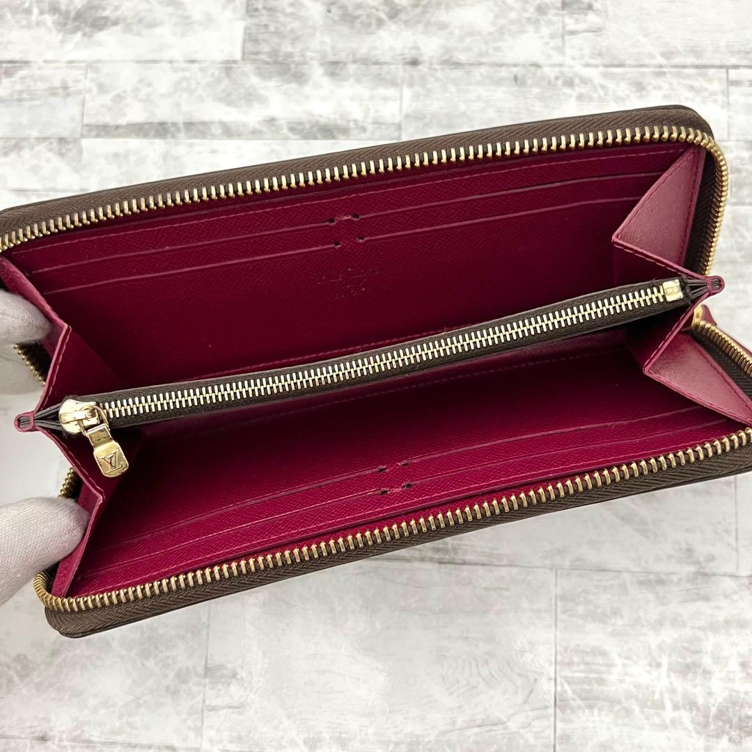 ★極美品★　ルイヴィトン　モノグラム　ポルトフォイユ　クレマンス　フューシャ
