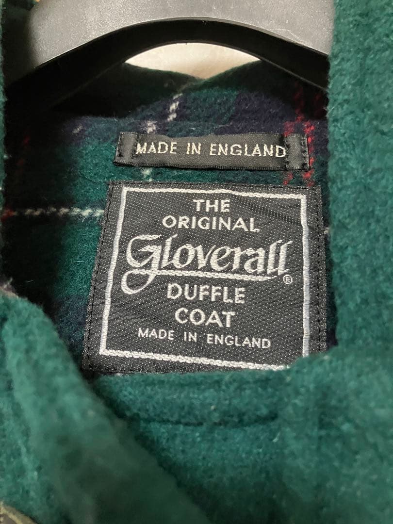 イギリス製　Gloverall ダッフルコート ダークグリーン