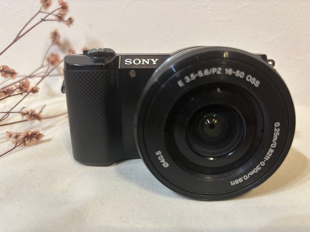 一眼レフ　カメラSONY α5000 ブラック 16-50 S美品