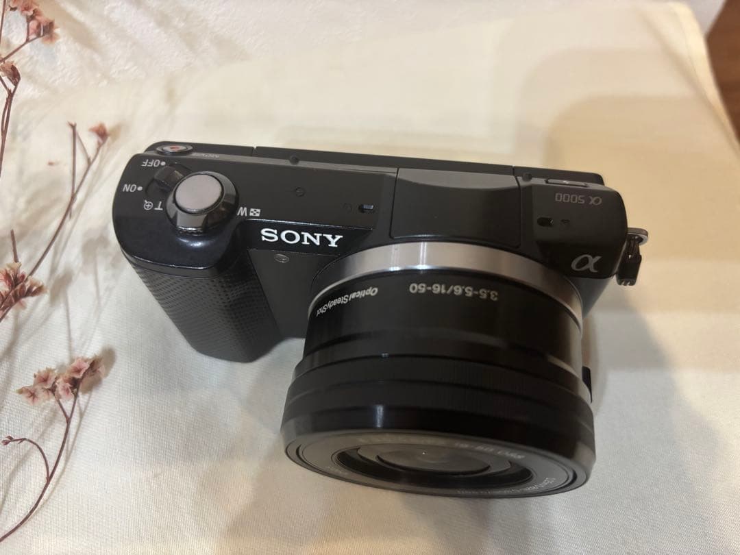 一眼レフ　カメラSONY α5000 ブラック 16-50 S美品