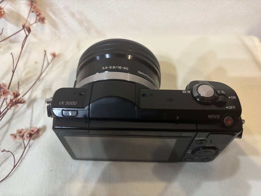 一眼レフ　カメラSONY α5000 ブラック 16-50 S美品