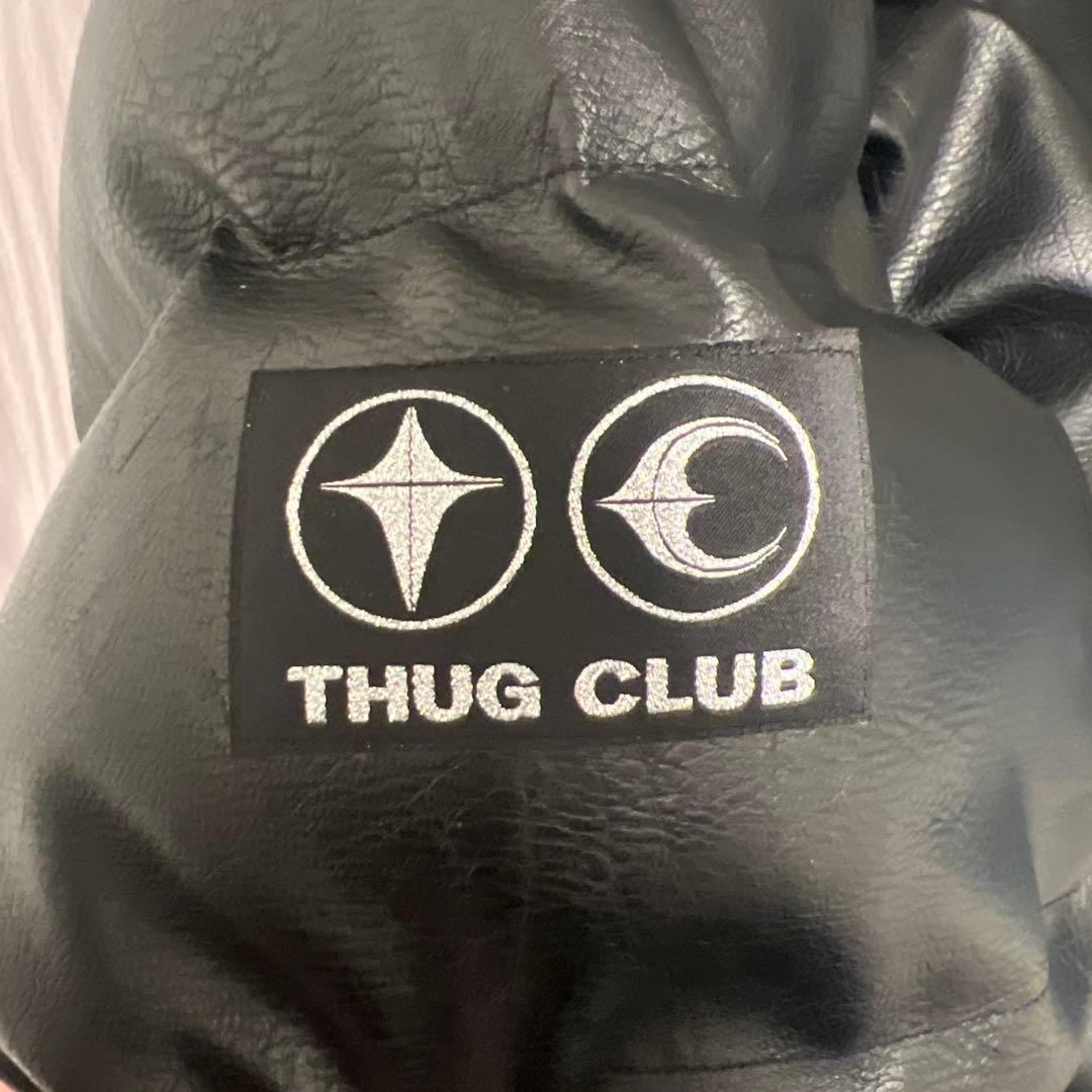 Thug Club サグクラブ ブラックダウンジャケット