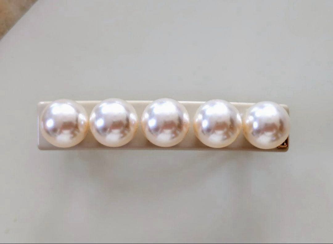 アレキサンドルドゥパリ　バレッタ　パール