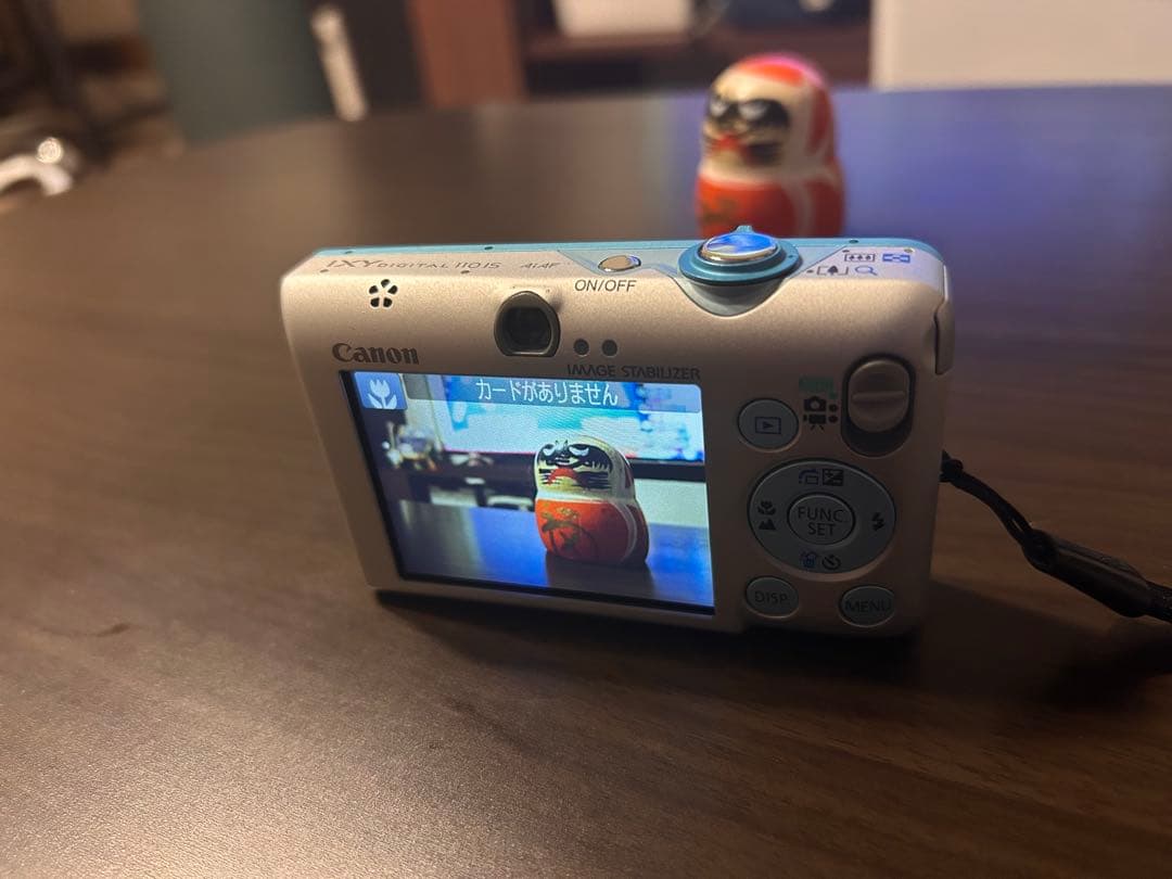 キャノン IXY DIGITAL 110 IS ブルー