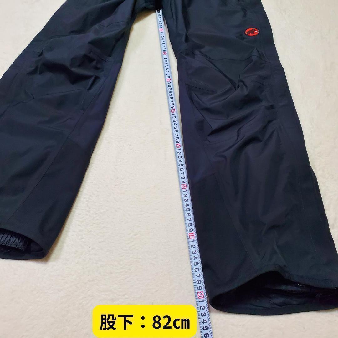 ⭐ほぼ新品・超希少　マムート　ゴアテックス　ストーム2 パンツ　2XL　黒　登山