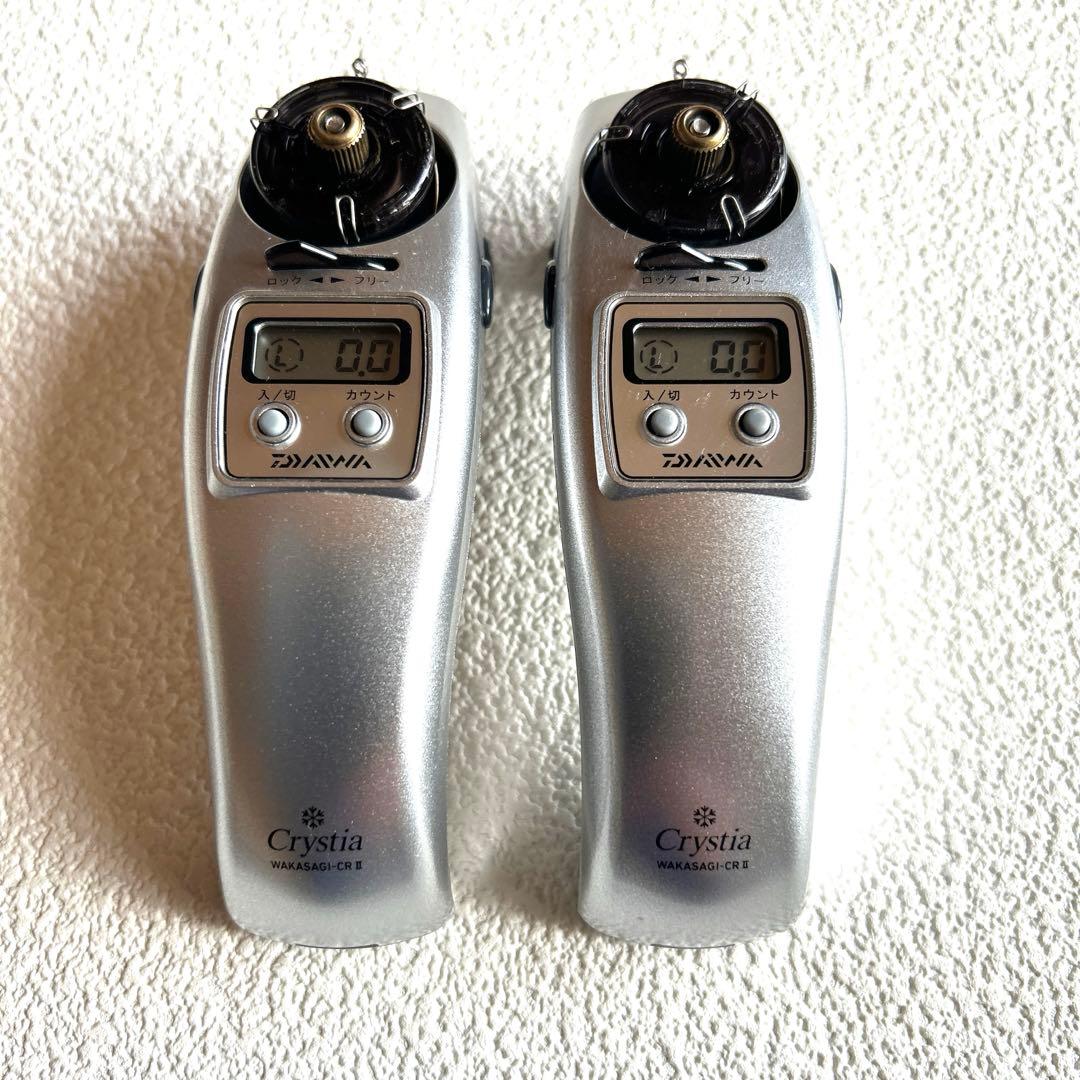 DAIWAクリスティアCR II 2台　ワカサギ穂先セット