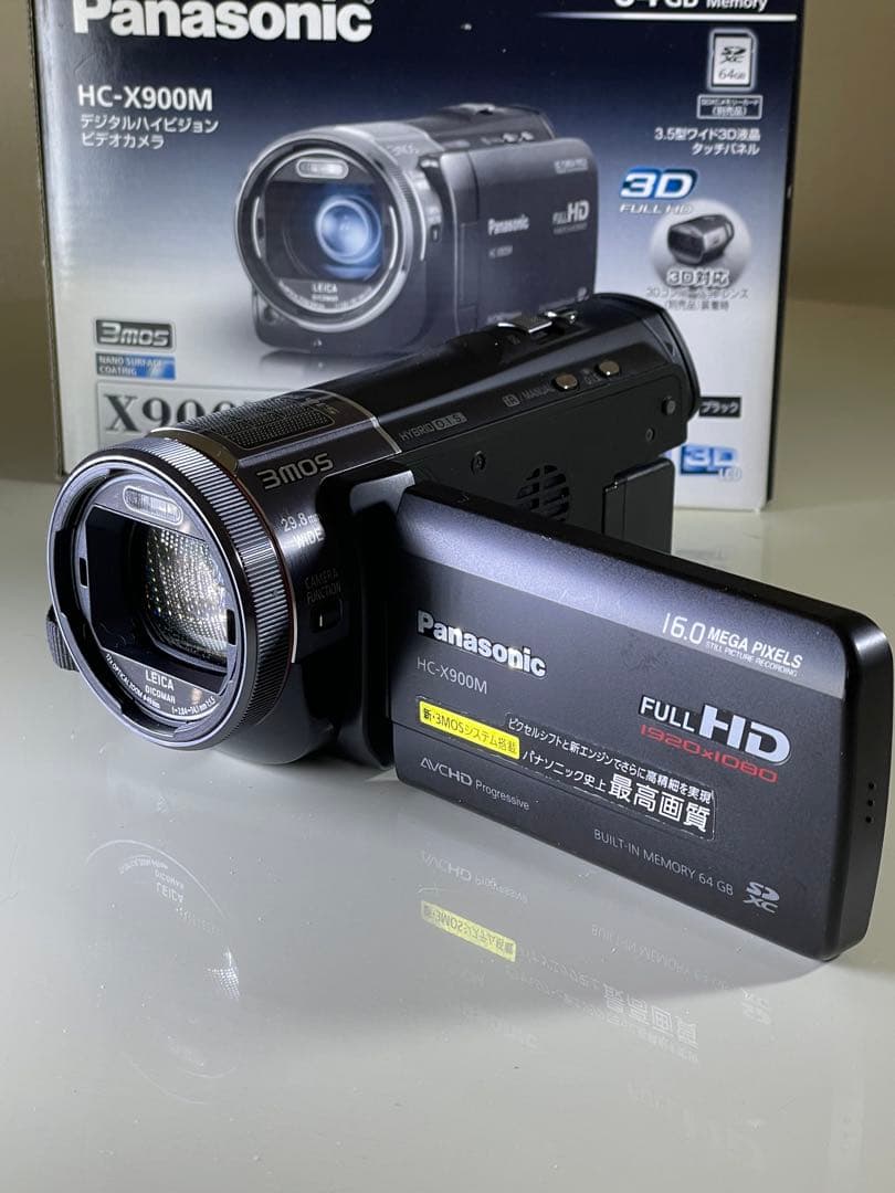 【ジャンク品】完動品Panasonic HC-X900M ビデオカメラ 64GB