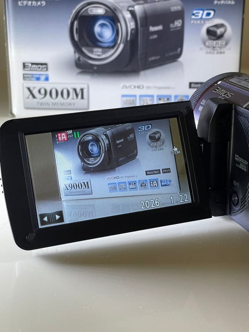 【ジャンク品】完動品Panasonic HC-X900M ビデオカメラ 64GB