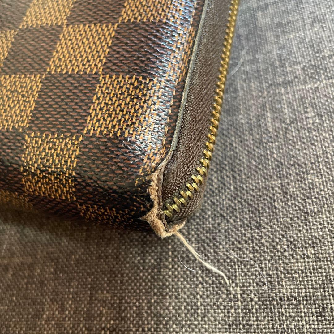 Louis Vuitton ダミエ 長財布　ジッピー