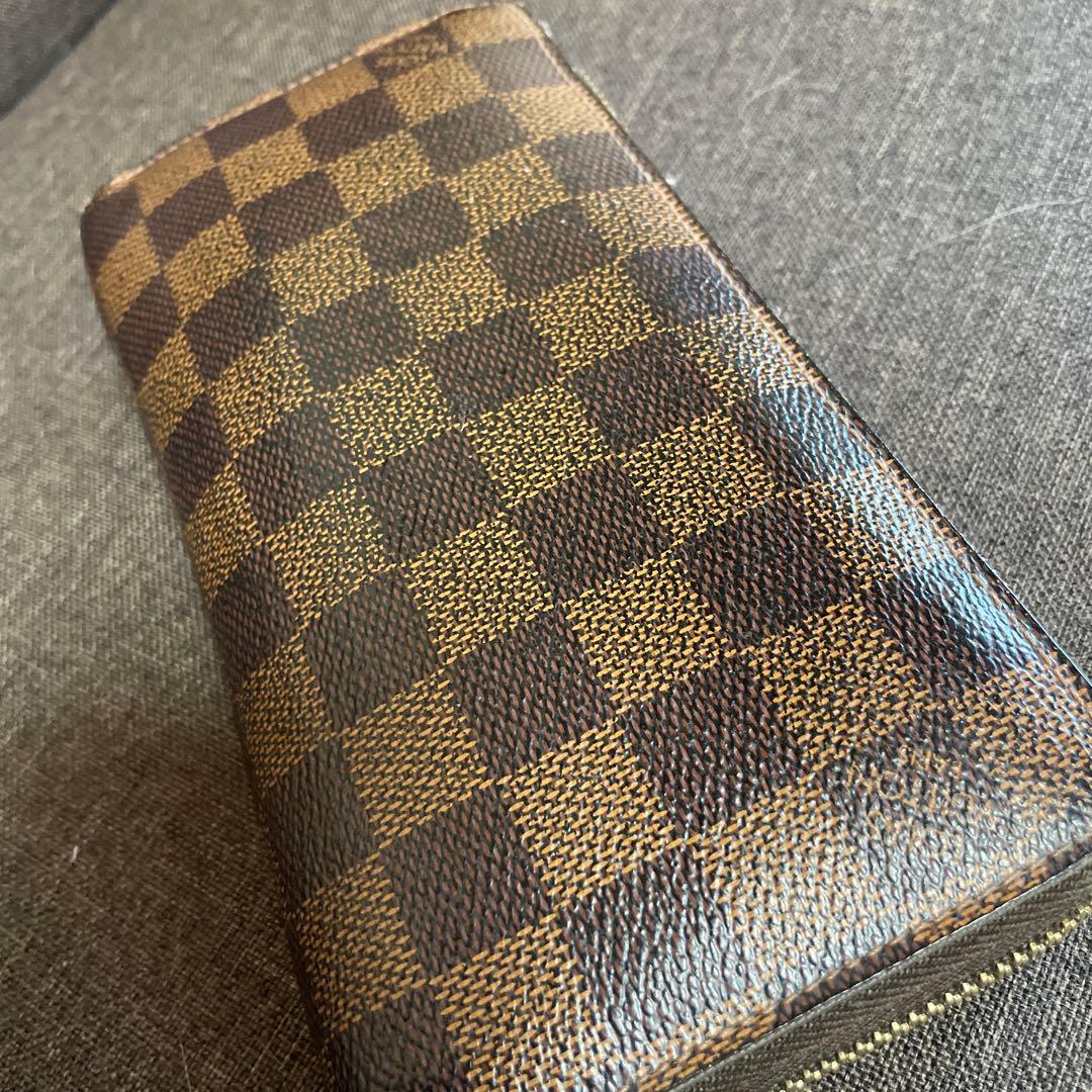 Louis Vuitton ダミエ 長財布　ジッピー