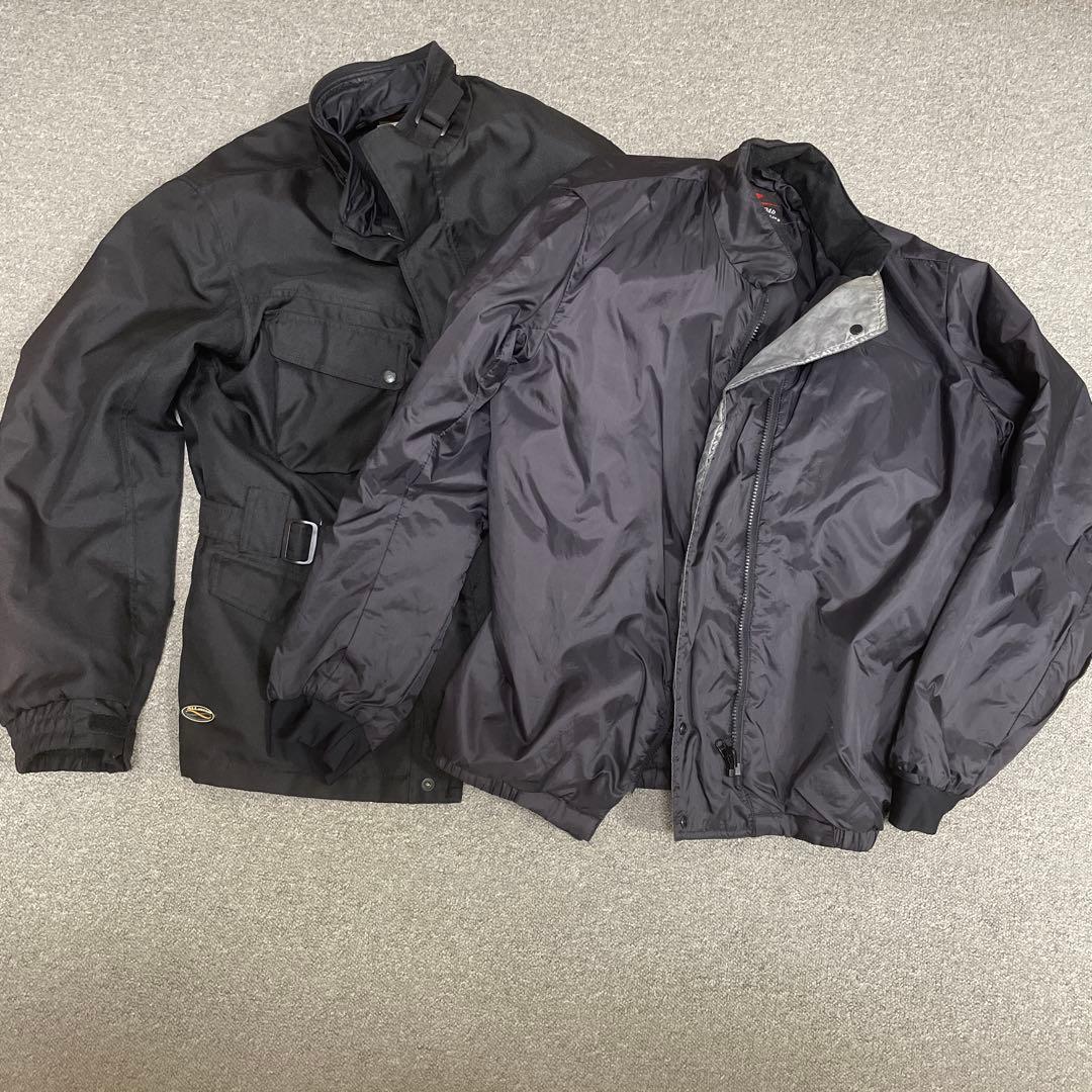 美品ROUGH&ROAD オールシーズン　ブラックジャケットXL