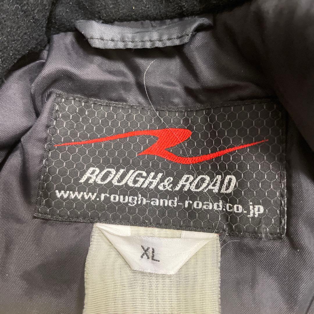 美品ROUGH&ROAD オールシーズン　ブラックジャケットXL