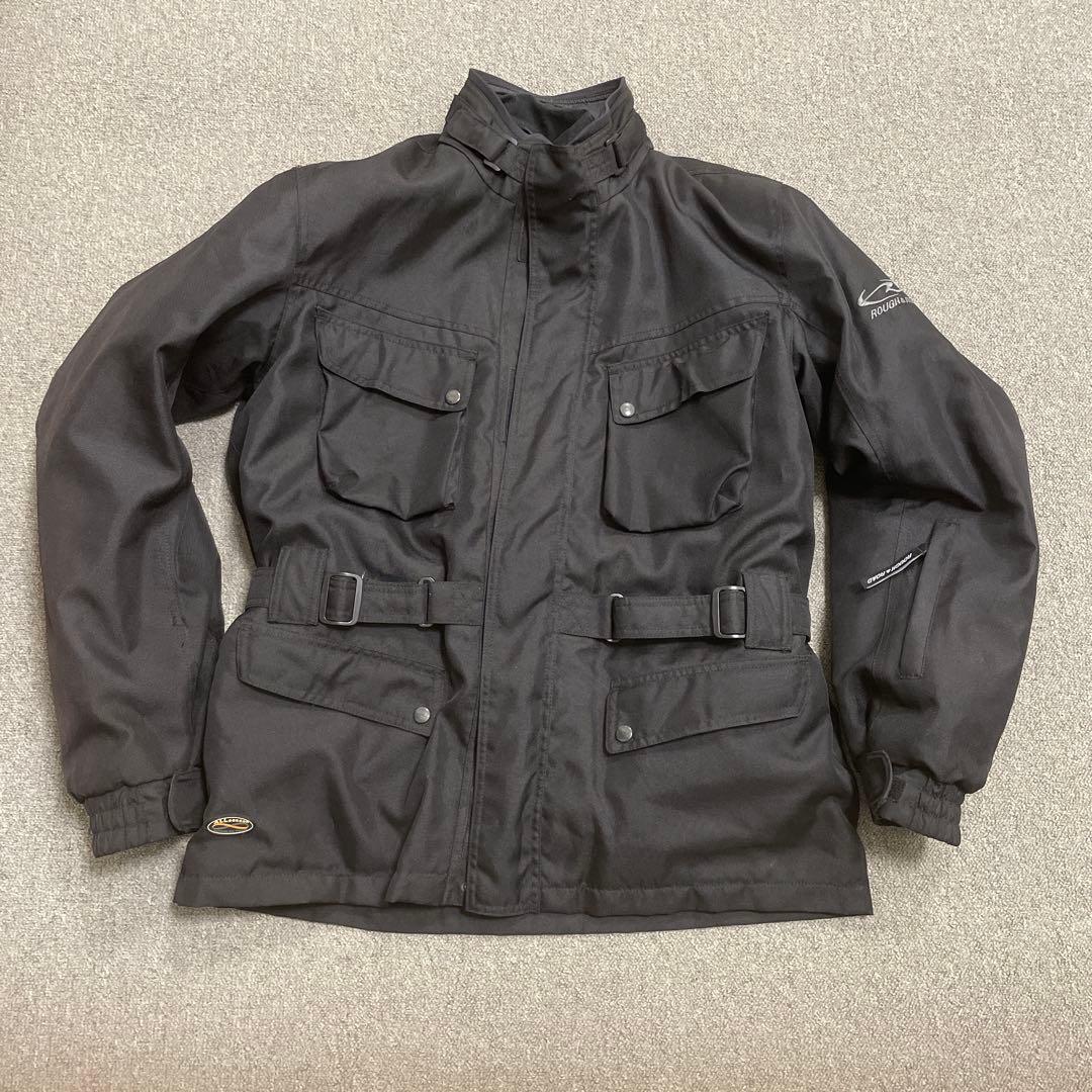 美品ROUGH&ROAD オールシーズン　ブラックジャケットXL