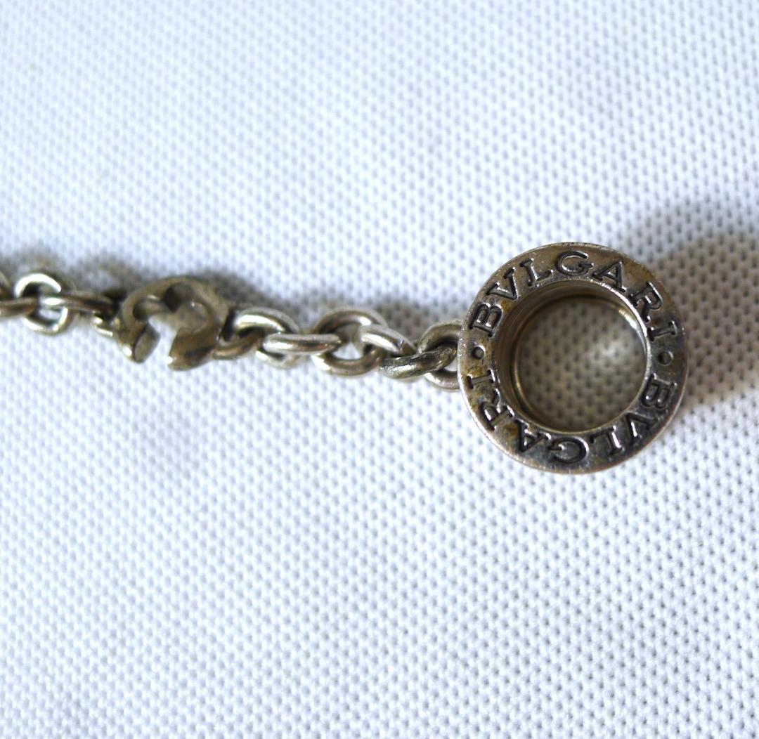 ユニセックス●【ブルガリ】BZERO1シルバー925キーチェーン●