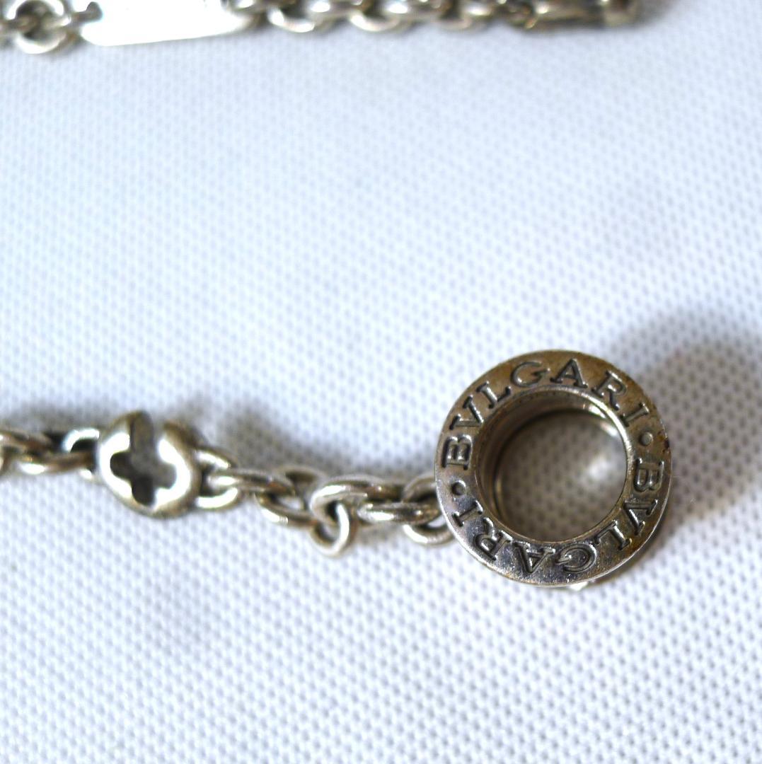 ユニセックス●【ブルガリ】BZERO1シルバー925キーチェーン●