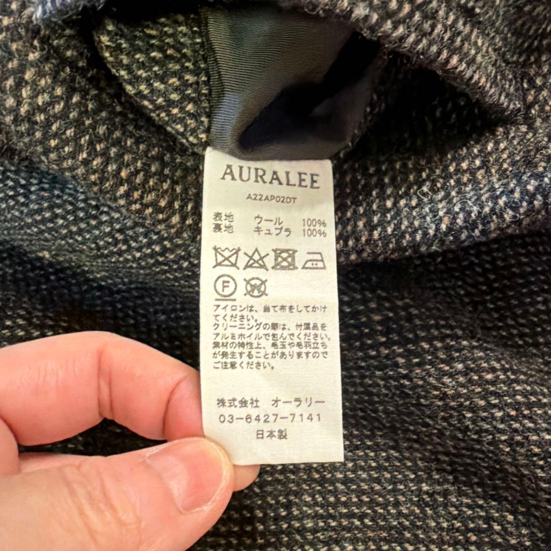 【新品最終値下げ】AURALEE TWEED OVER PANTS 4