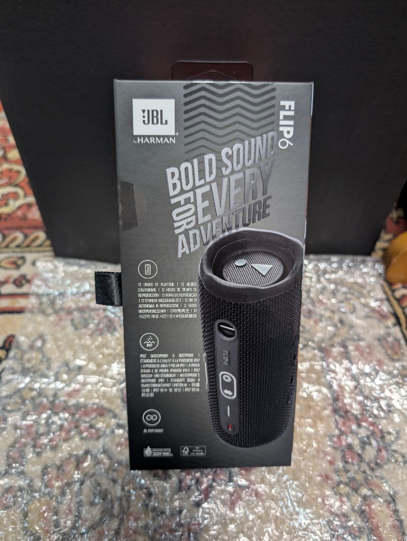 スピーカー・ウーファー JBL FLIP6 Black