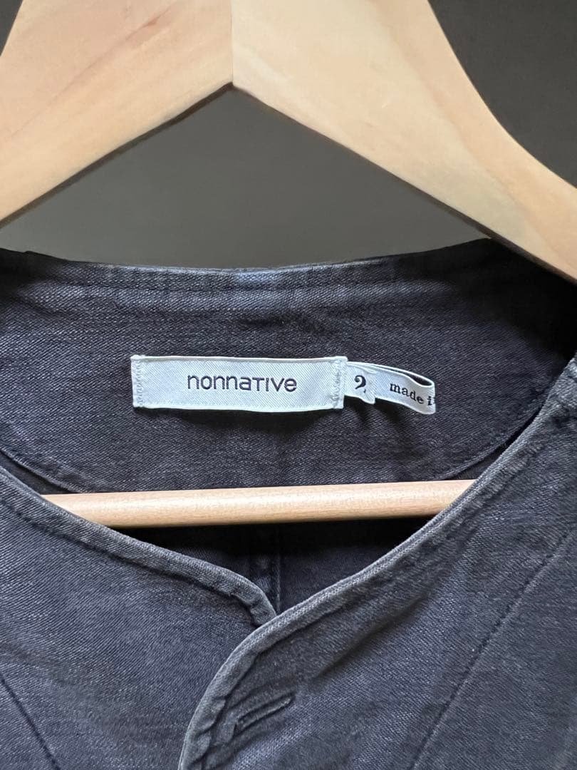 nonnative ノンネイティブ　ノーカラージャケット