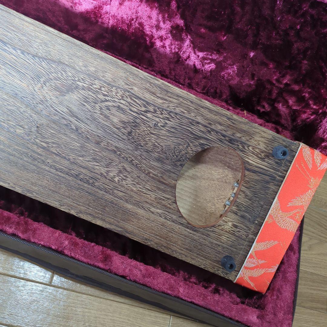 ゼンオン 文化箏 和楽器 琴 ケース 付属品付き 弦楽器