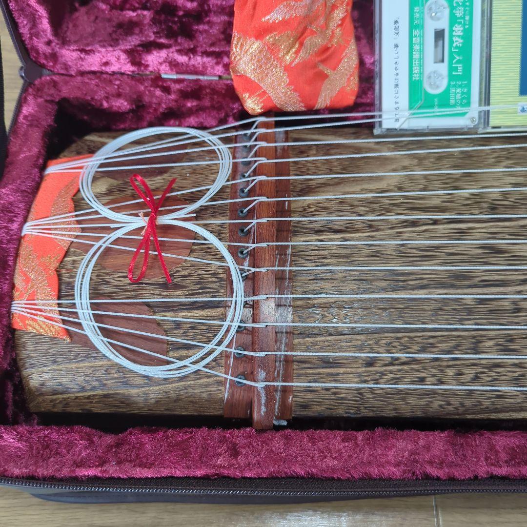 ゼンオン 文化箏 和楽器 琴 ケース 付属品付き 弦楽器