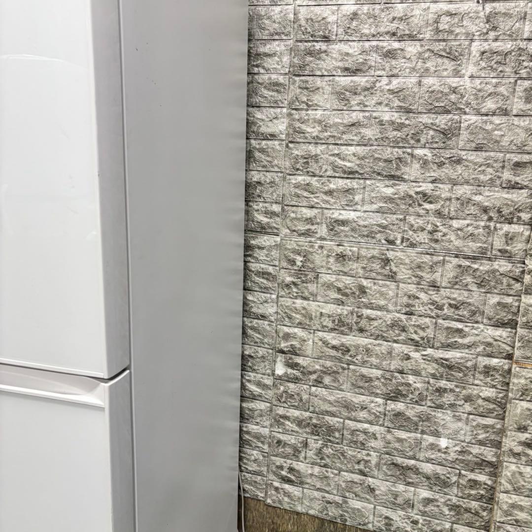 442 ガラスパネル　冷蔵庫　大型　左開き　300L強　自動製氷機　美品　保証込