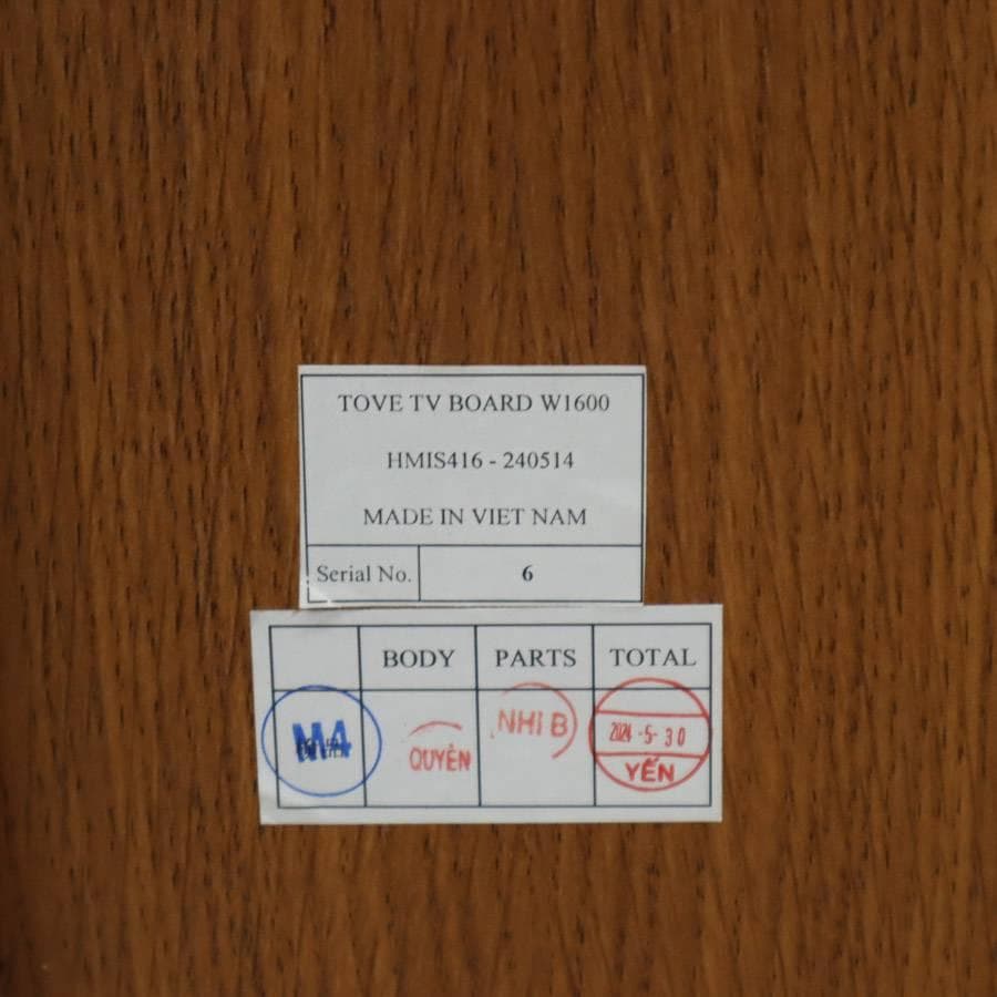 展示品 ウニコ トーヴ テレビボード W1600 オーク材 テレビ台 ローボード