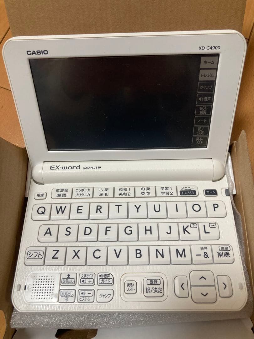 CASIO XD-G4900WE 電子辞書