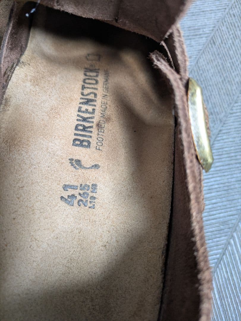BIRKENSTOCK　ロンドン　スエード茶