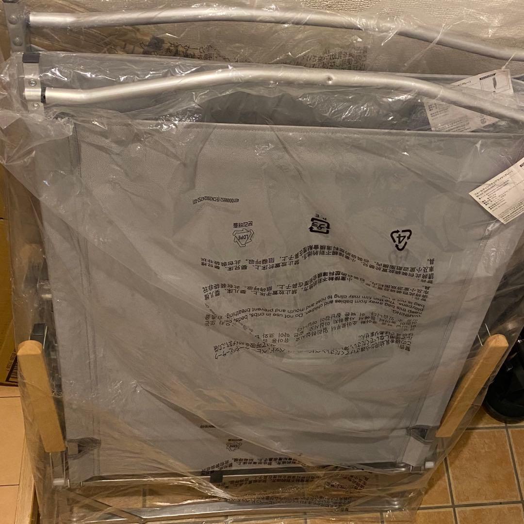 新品　コールマン フォールディングチェアワイド　グレー　2脚セット　グレー