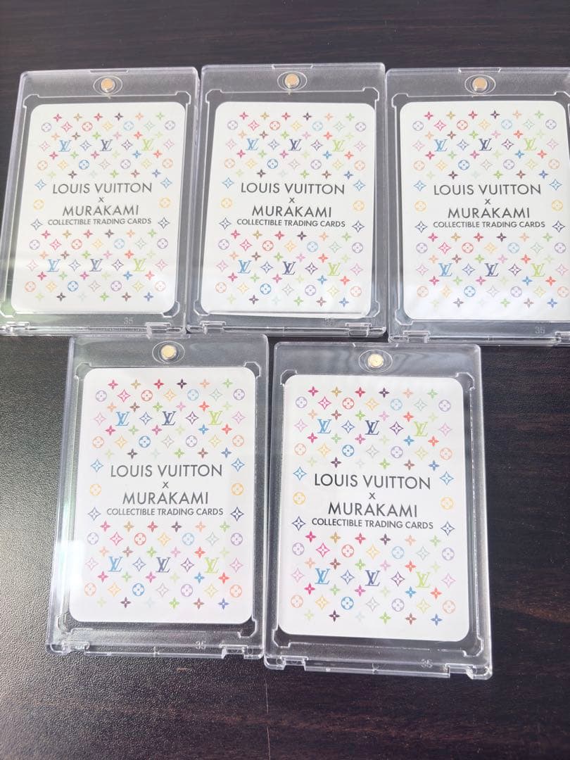 ルイ・ヴィトン 村上隆 限定トレカセット　モノグラム&チェリー　ブラウン系