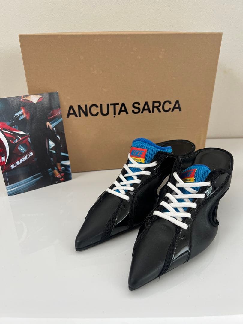 ANCUTA SARCA アンクタサルカ　レザー　サンダル　スニーカーパンプス